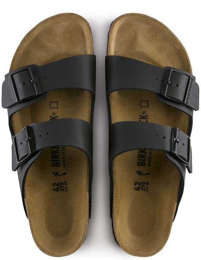 Šlepetės vyrams Birkenstock Arizona BS, juodos kaina ir informacija | Vyriškos šlepetės, basutės | pigu.lt