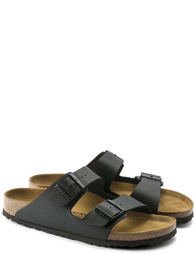 Šlepetės vyrams Birkenstock Arizona BS, juodos цена и информация | Vyriškos šlepetės, basutės | pigu.lt