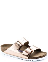 Šlepetės moterims Birkenstock Arizona BS, auksinės цена и информация | Женские тапочки | pigu.lt