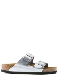 Šlepetės moterims Birkenstock Arizona BS, sidabrinės цена и информация | Женские тапочки | pigu.lt