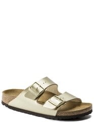 Šlepetės moterims Birkenstock Arizona BS, auksinės цена и информация | Женские тапочки | pigu.lt