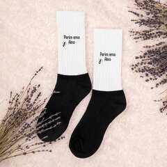 Персональные носки с текстом на выбор (пчёлки) цена и информация | Женские носки | pigu.lt