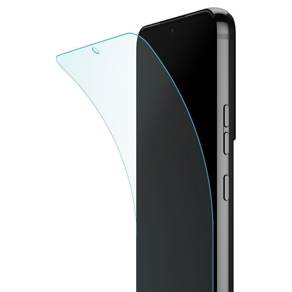 Apsauginis stiklas Spigen Neo Flex 2-Pack, skirtas Galaxy S22 kaina ir informacija | Apsauginės plėvelės telefonams | pigu.lt