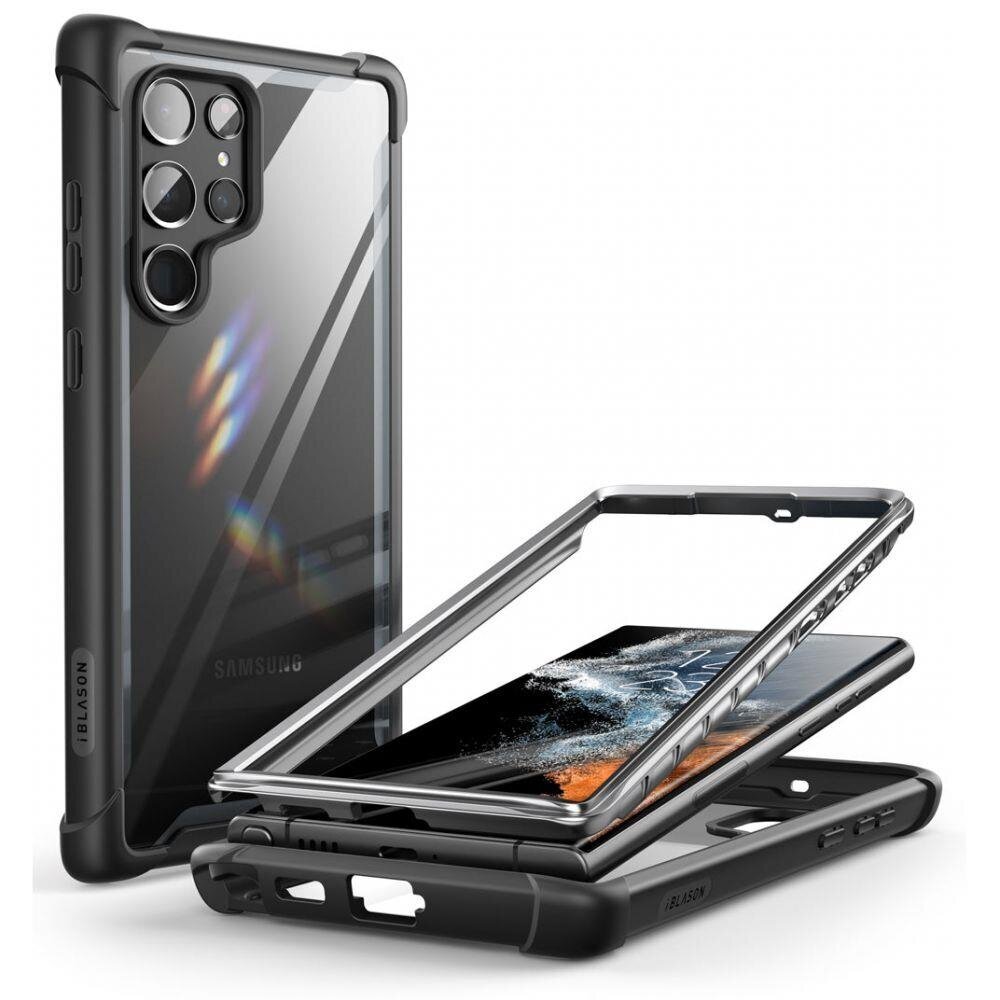 Supcase IBLSN ARES Galaxy S22 Ultra Black kaina ir informacija | Telefono dėklai | pigu.lt