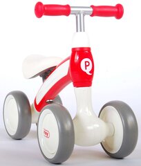 Balansinis dviratukas QPlay Cutey Ride On Junior, raudonas/baltas kaina ir informacija | Balansiniai dviratukai | pigu.lt