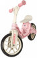 Balansinis dviratukas Bobike 10'', rožinis цена и информация | Balansiniai dviratukai | pigu.lt