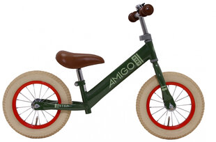 Balansinis dviratukas Amigo Step 12'', žalias kaina ir informacija | Balansiniai dviratukai | pigu.lt