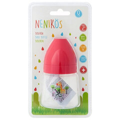 Бутылка против колик Nenikos 125 ml +0M 111999 цена и информация | Бутылочки и аксессуары | pigu.lt