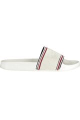 Šlepetės moterims Tommy Hilfiger Shiny Knit Pool Slide, baltos цена и информация | Комнатные тапки женские | pigu.lt