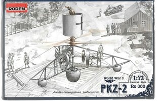 Модель для склеивания Roden 008 PKZ-2 1/72 цена и информация | Склеиваемые модели | pigu.lt