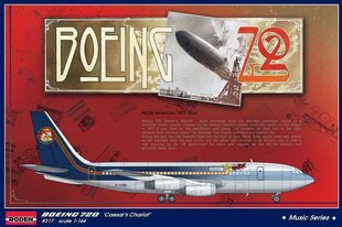 Klijuojamas Modelis Roden 317 Boeing 720 ‘Caesar’s Chariot’ 1/144 kaina ir informacija | Klijuojami modeliai | pigu.lt