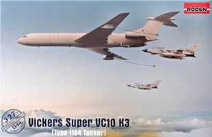 Klijuojamas Modelis Roden 327 Vickers Super VC10 K3 Type 1164 Tanker 1/144 kaina ir informacija | Klijuojami modeliai | pigu.lt