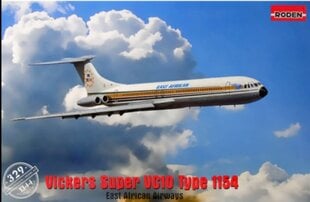 Klijuojamas Modelis Roden 329 Vickers Super VC10 Type 1154 1/144 kaina ir informacija | Klijuojami modeliai | pigu.lt