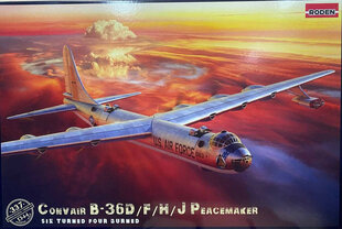 Модель для склеивания Roden 337 Convair B-36D Peacemaker 1/144 цена и информация | Склеиваемые модели | pigu.lt