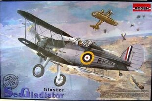 Klijuojamas Modelis Roden 405 Gloster Sea Gladiator 1/48 kaina ir informacija | Klijuojami modeliai | pigu.lt