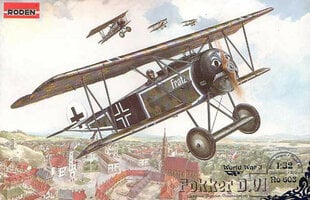 Klijuojamas Modelis Roden 603 Fokker D.VI 1/32 kaina ir informacija | Klijuojami modeliai | pigu.lt