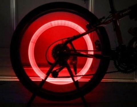 LED dviračio stipinino apšvietimas kaina ir informacija | Žibintai ir atšvaitai dviračiams | pigu.lt