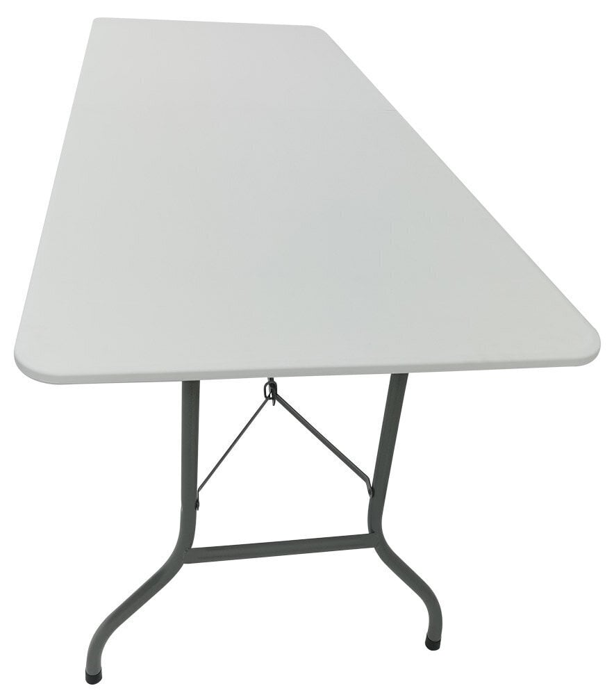 Sulankstomas stalas Party, 180x70 cm, baltas kaina ir informacija | Lauko stalai, staliukai | pigu.lt