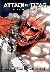 Комиксы Manga Attack on Titan 3in1 Vol 1 цена и информация | Комиксы | pigu.lt