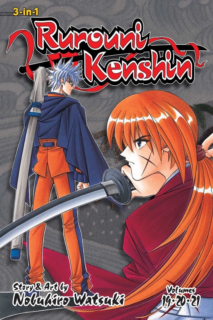 Komiksas Manga Rurouni Kenshin 3in1 Vol 7 kaina ir informacija | Komiksai | pigu.lt