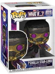 Фигурка Funko POP! Marvel What If - T'Challa Star-Lord  цена и информация | Атрибутика для игроков | pigu.lt