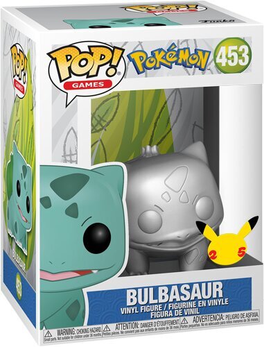 Funko POP! Pokemon - Bulbasaur (Metallic) kaina ir informacija | Žaidėjų atributika | pigu.lt