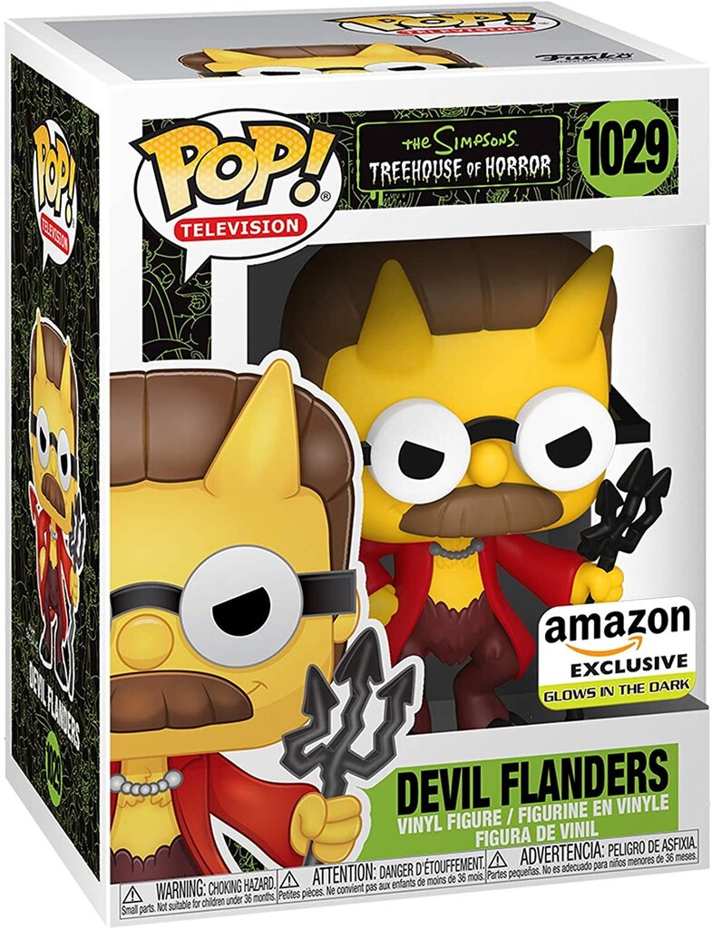 Funko POP! The Simpsons Devil Flanders kaina ir informacija | Žaidėjų atributika | pigu.lt