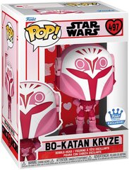 Фигурка Funko POP! Star Wars Valentines - Bo-Katan Kryze exlusive цена и информация | Атрибутика для игроков | pigu.lt