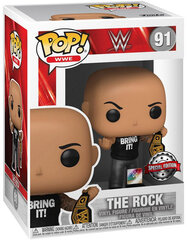 Funko POP! WWE - The Rock with Championship Belt kaina ir informacija | Žaidėjų atributika | pigu.lt