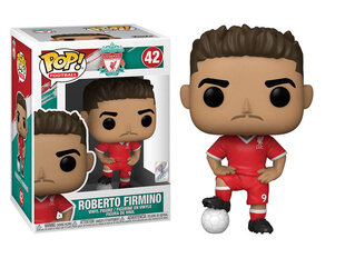 Фигурка Funko POP! Football: Liverpool - Roberto Firmino цена и информация | Атрибутика для игроков | pigu.lt