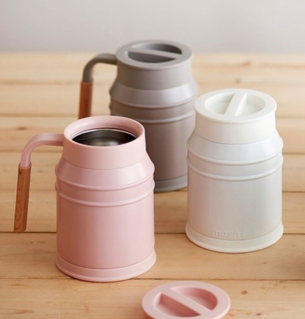 Termo puodelis Mosh ! Pink, 400 ml kaina ir informacija | Termosai, termopuodeliai | pigu.lt