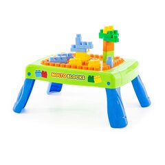 Набор игровой с конструктором (20 элементов) в коробке (зелёный) с элементом вращения, Li P 57990 цена и информация | Игрушки для малышей | pigu.lt