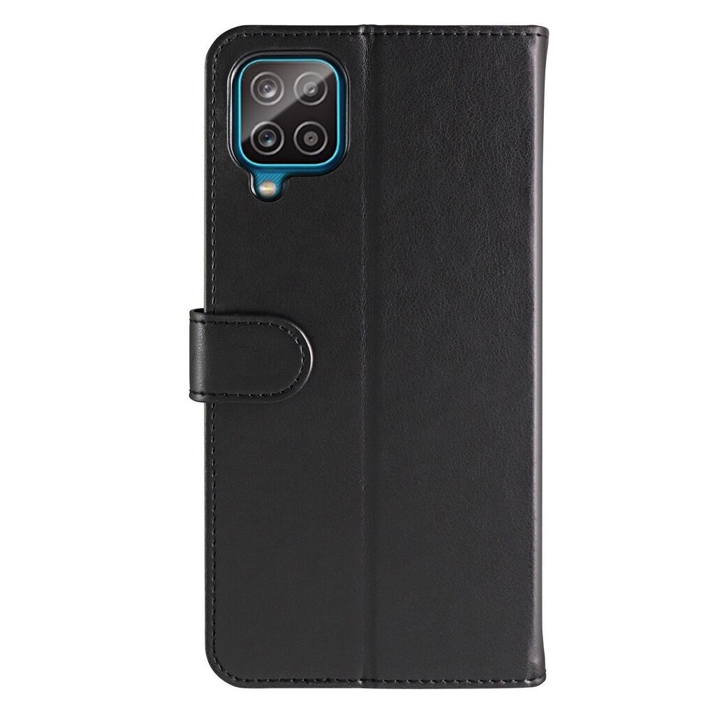 Krusell Phone Wallet, skirtas Samsung Galaxy A12, juodas kaina ir informacija | Telefono dėklai | pigu.lt