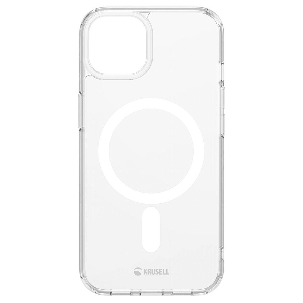 Krusell Magnetic Clear Cover, skirtas Apple iPhone 13 Mini, skaidrus kaina ir informacija | Telefono dėklai | pigu.lt