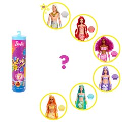 Упаковки-сюрприз Color Reveal® Chelsea Asst (5) - Rainbow Mermaids Series HCC46 цена и информация | Игрушки для девочек | pigu.lt