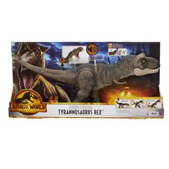 Фигурка Мир Юрского периода Большой Динозавр свирепый Ти-Рекс HDY55 цена и информация | Игрушки для мальчиков | pigu.lt