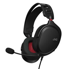 Проводные игровые наушники JVC GG-01BQ, черные цена и информация | Наушники | pigu.lt