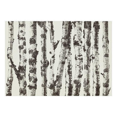 Fototapetas - Stately Birches - First Variant, 200x140 kaina ir informacija | Fototapetai | pigu.lt