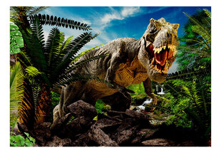 Fototapetas - Angry Tyrannosaur, 350x245 kaina ir informacija | Fototapetai | pigu.lt