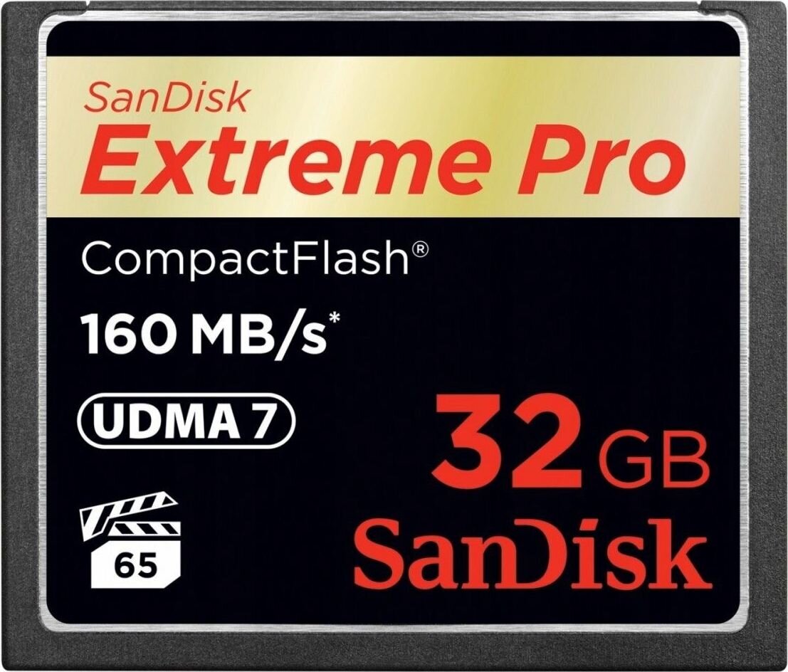 SanDisk Extreme Pro Compact Flash 32GB (SDCFXPS032GX46) цена и информация | Atminties kortelės fotoaparatams, kameroms | pigu.lt