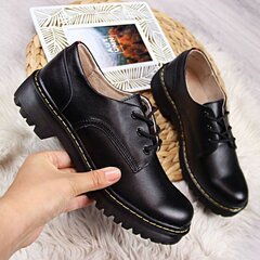 Кожаные туфли женские Filippo W PAW76A, черные цена и информация | Женские туфли | pigu.lt