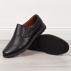 Klasikiniai vyriški batai NEWS M EVE303A, juodi цена и информация | Мужские ботинки | pigu.lt