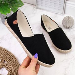 Espadrilės moterims NEWS W EVE270A, juodos цена и информация | Женские туфли | pigu.lt