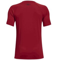 Sportiniai marškinėliai vyrams Under Armor Y Tech Big Logo SS1363283600, raudoni kaina ir informacija | Sportinė apranga vyrams | pigu.lt