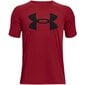 Sportiniai marškinėliai vyrams Under Armor Y Tech Big Logo SS1363283600, raudoni kaina ir informacija | Sportinė apranga vyrams | pigu.lt