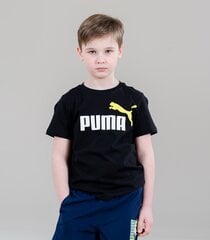 Marškinėliai vaikams Puma 586985*97, juodi kaina ir informacija | Marškinėliai berniukams | pigu.lt