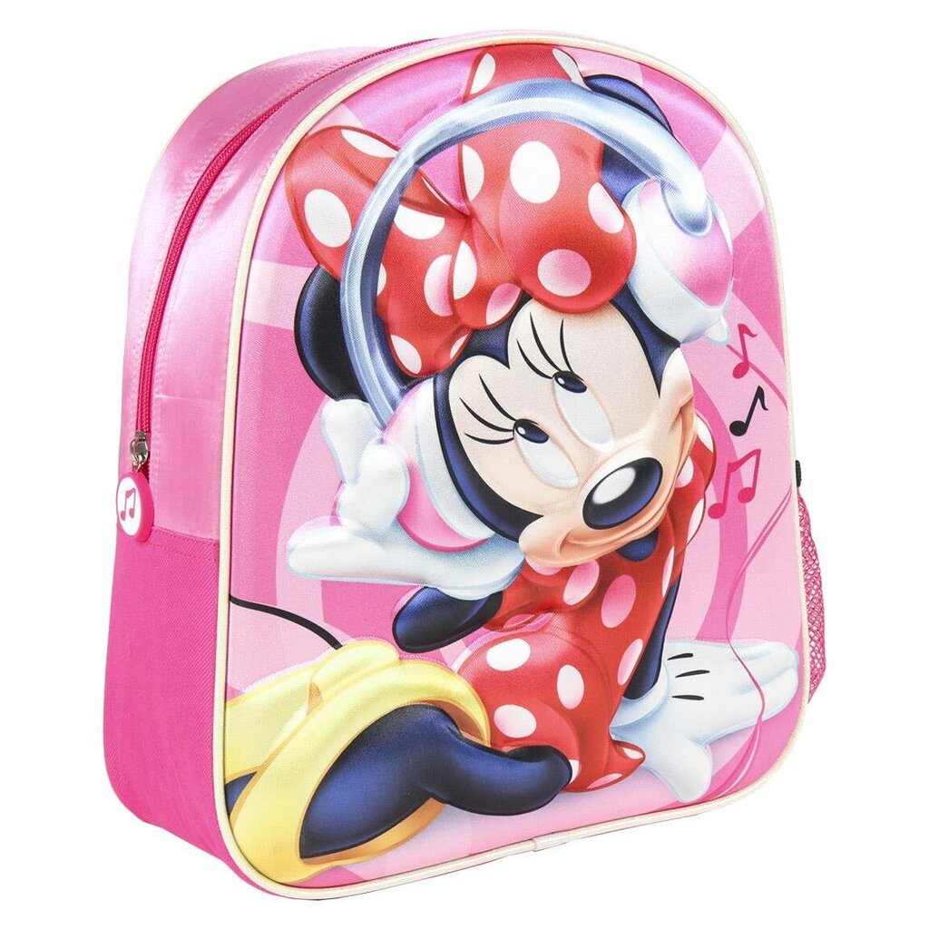 Kuprinė Disney Minnie 3D, 25x31x10 cm kaina ir informacija | Kuprinės mokyklai, sportiniai maišeliai | pigu.lt