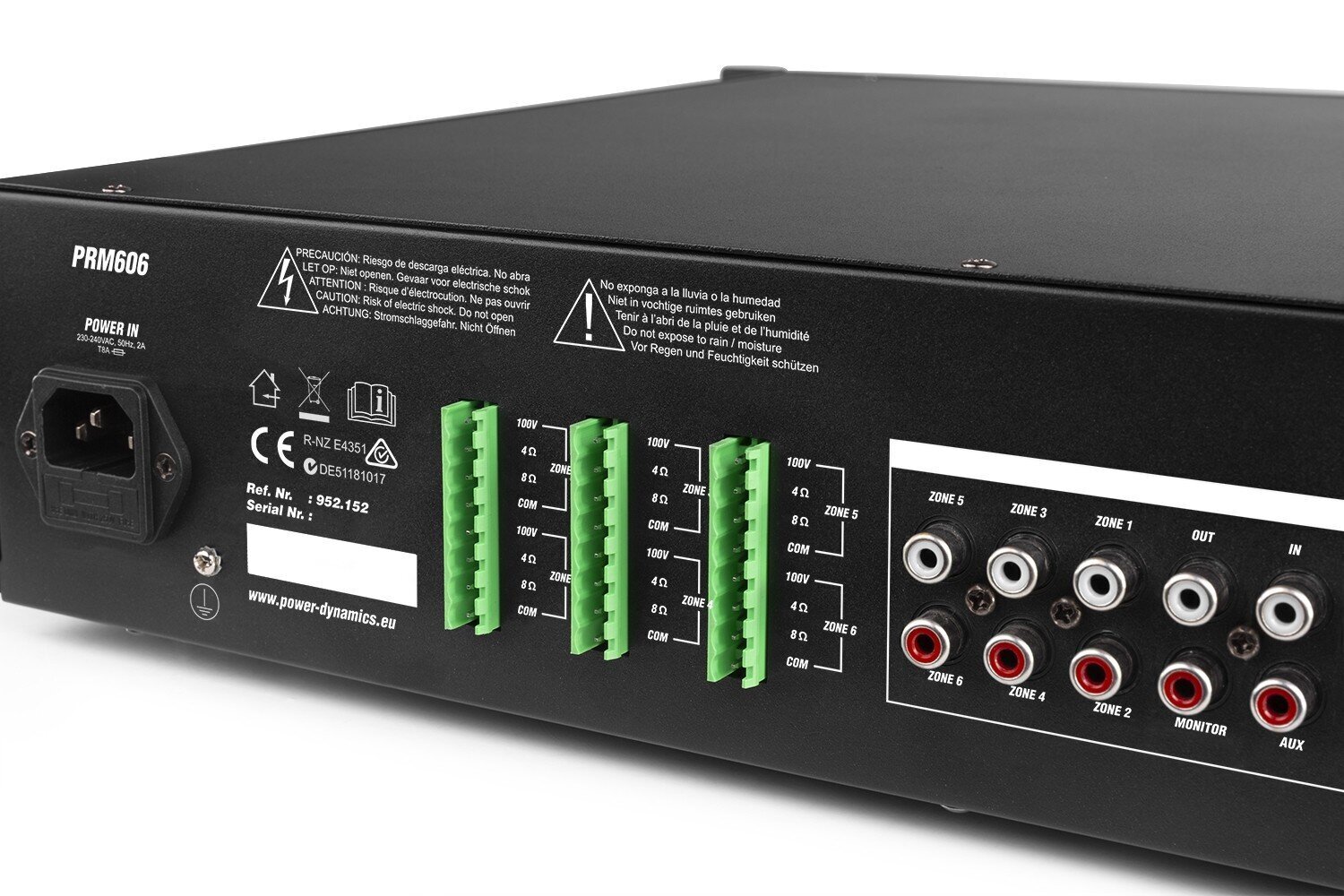 Power Dynamics PRM606 kaina ir informacija | Namų garso kolonėlės ir Soundbar sistemos | pigu.lt