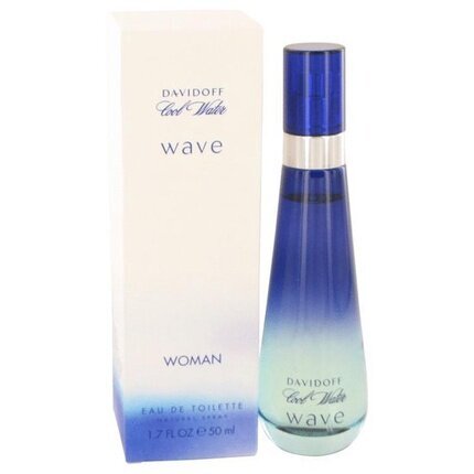 Tualetinis vanduo Davidoff Cool Water Wave EDT moterims 50 ml kaina ir informacija | Kvepalai moterims | pigu.lt