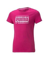 Puma marškinėliai mergaitėms, 4064535496772, rožiniai kaina ir informacija | Marškinėliai mergaitėms | pigu.lt